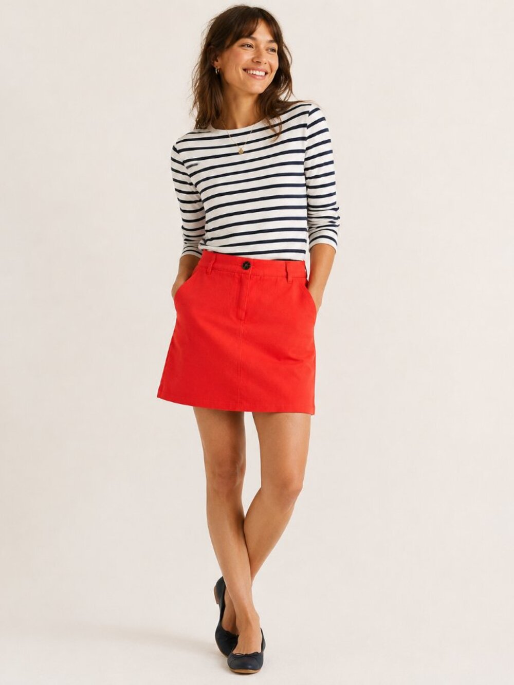 Boden Naomi A-Line Skirt